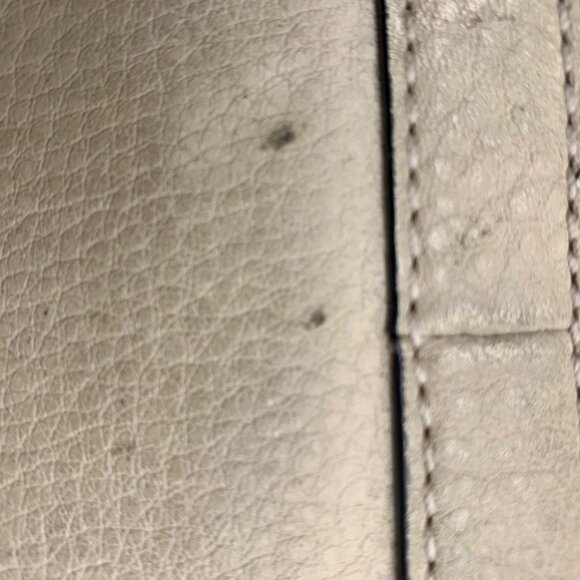 Kate Spade Mercer Isle Sloan Goose Egg Leather Die Cut Satchel Bag - Picture 13 of 13